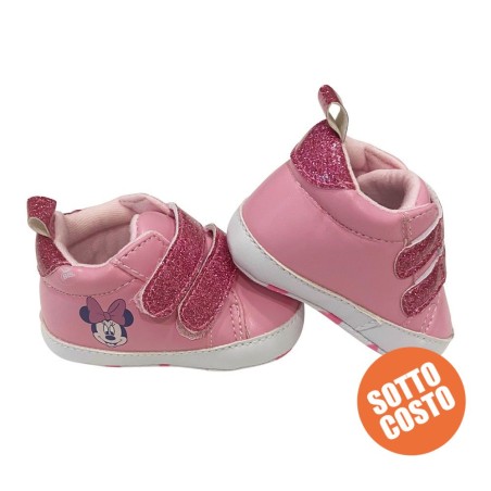 Sneakers neonata glitterate "Minnie"