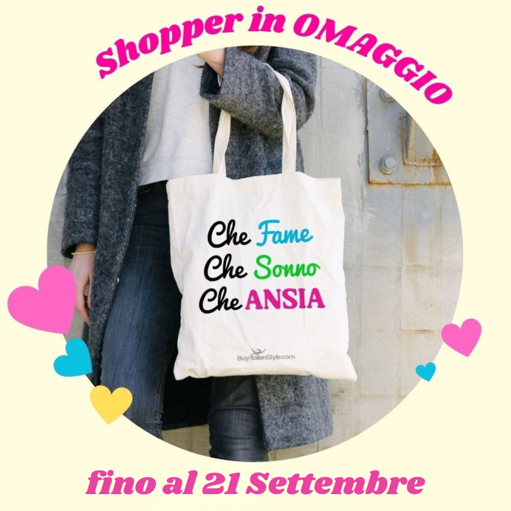 PROMO ALERT: -30% su TUTTO + Shopper i OMAGGIO fino al 21 Settembre