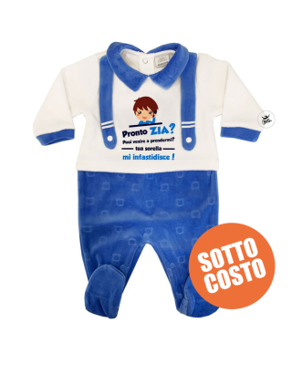 Chenille Newborn Bodysuit "I'm the aunt's love"