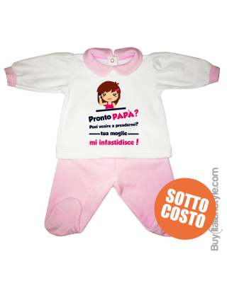 Completo nascita Pronto papà puoi venire a prendermi?