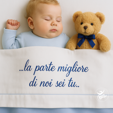 compose culla - Lenzuolino la parte migliore di noi sei tu