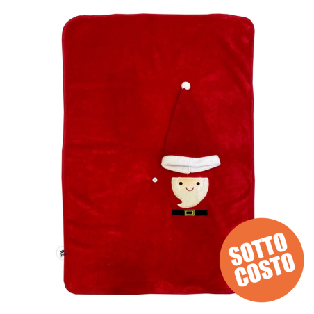 Kit copertina e cappellino "Babbo Natale"