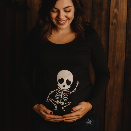 maglia premaman radiografia