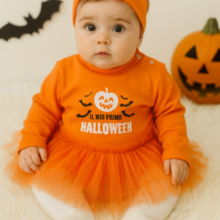 Abitino neonata "Il mio primo Halloween"