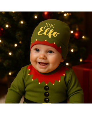 Cappellino neonato/a "Mini Elfo"