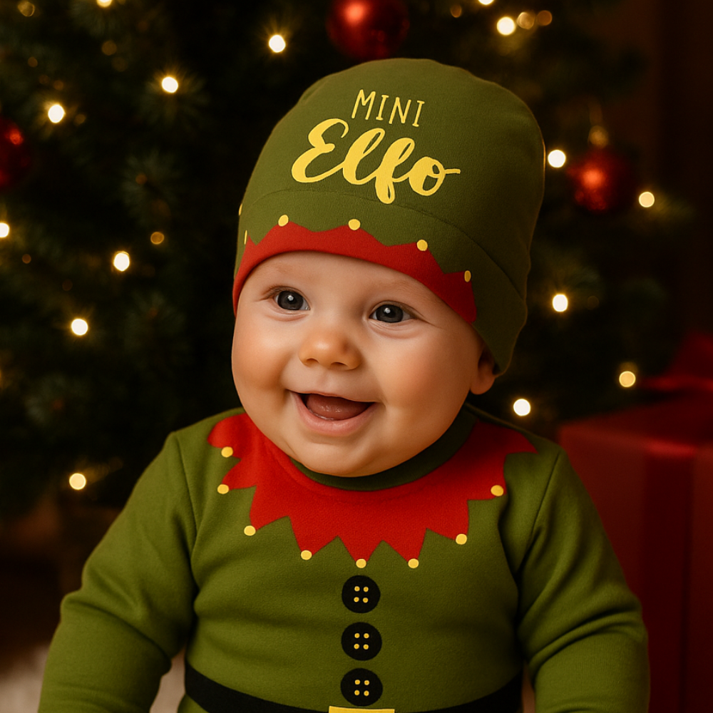 Cappellino neonato/a "Mini Elfo" Cappellino neonato/a "Mini Elfo"