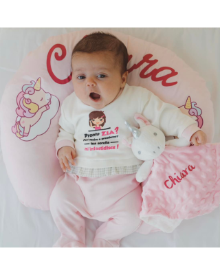 Tutina neonata in caldo cotone "Pronto zia"