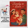 Plaid Personalizzato Linea Tender Christmas – Illustrazione da Foto