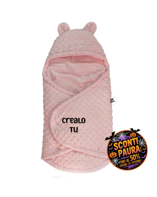 Chenille Sleeping Bag "Baby Unicorn" + name