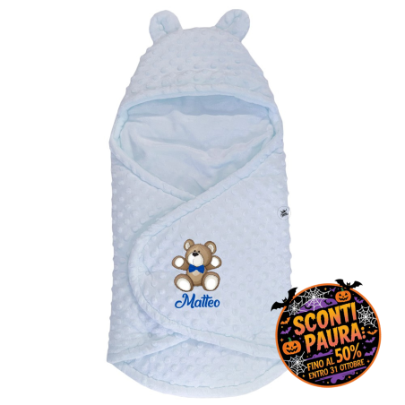 Sacchetto nanna neonato personalizzato con nome