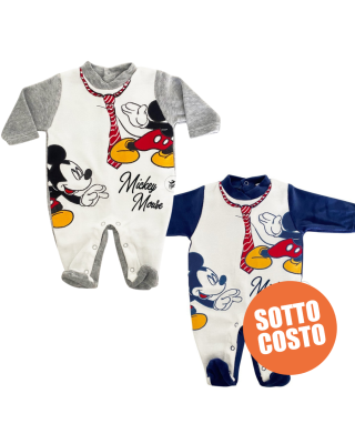 Winter newborn jumpsuit, "Mickey Mouse"