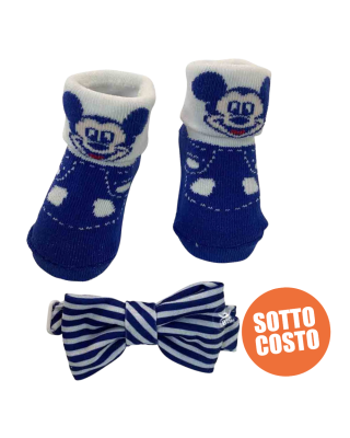 Set disney calzini e papillon "Michey Mouse"