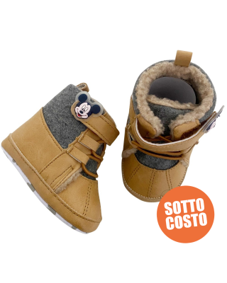 Baby Crib Shoes "Mickey Mouse"