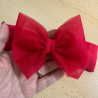 Fascia per capelli con fiocco in tulle