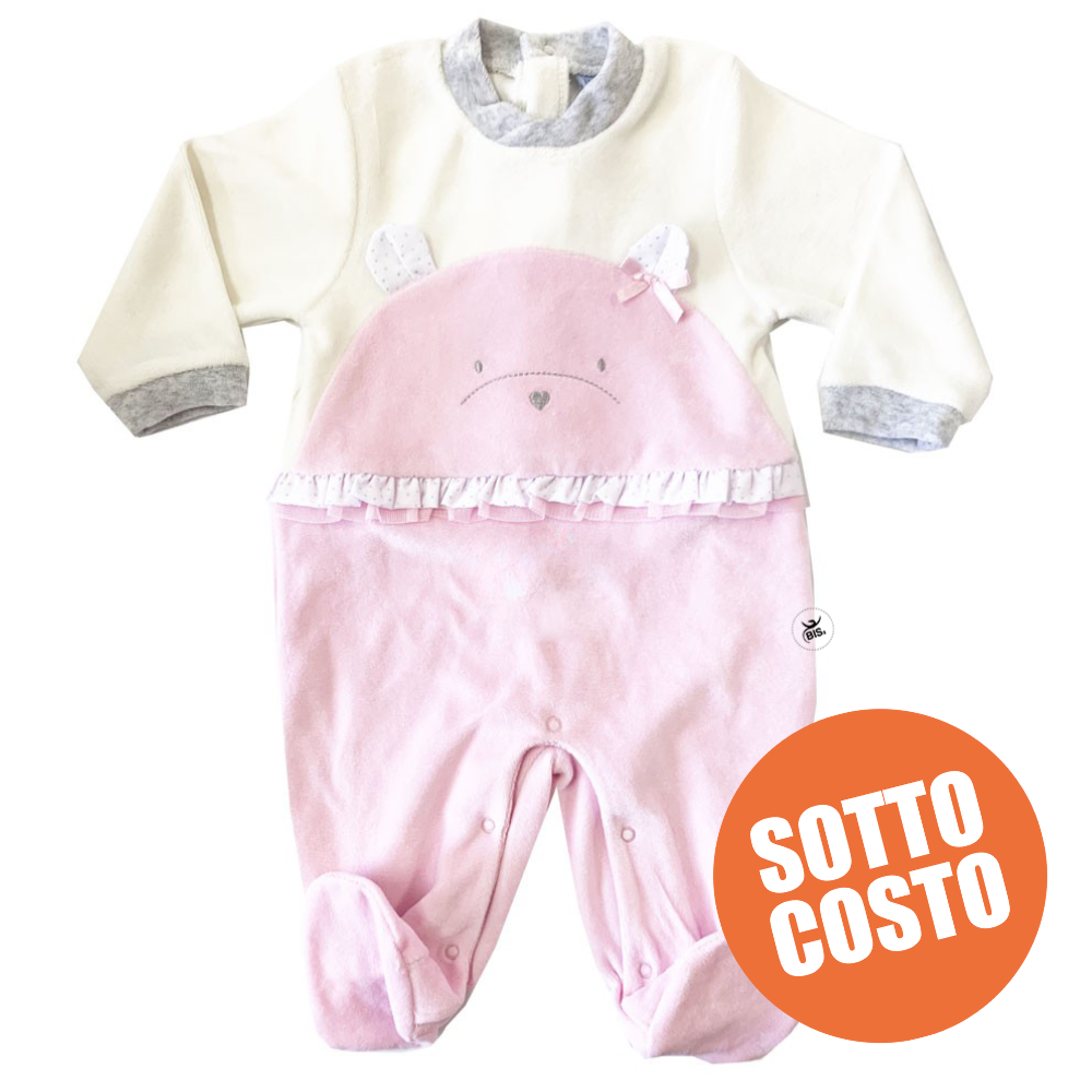 Chenille Newborn Bodysuit, "Little Bear", to customize