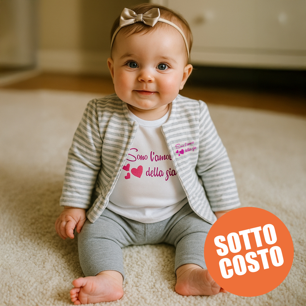 Winter Newborn jumpsuit, with hearts + "I'm daddy's meatball" print.