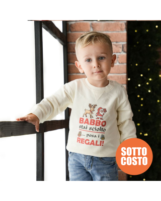 Felpa divertente natalizia per bambini