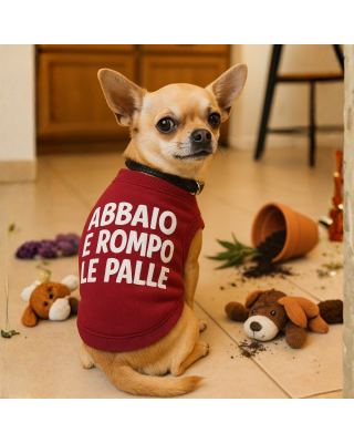 T-shirt per cani PERSONALIZZABILE