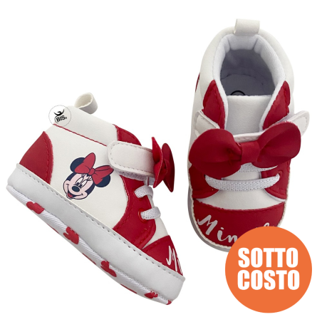 Scarpine con fiocchetto "Minnie"