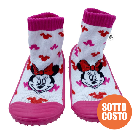 Calzini Minnie antiscivolo con gomma