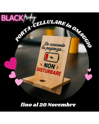 Promo Alert  -30% su TUTTO + OMAGGIO  fino al 5 Ottobre  - Specifica il nome a fine ordine nel campo "ULTERIORI INFORMAZIONI"