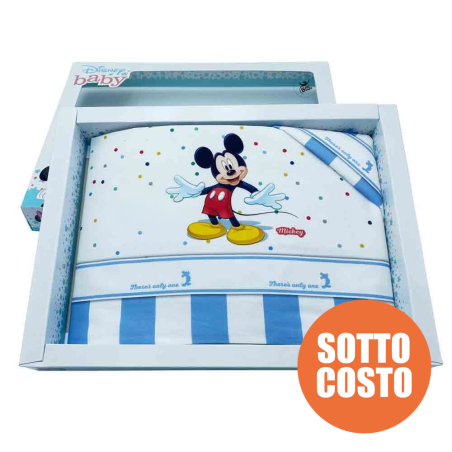 Set lenzuola "Topolino"