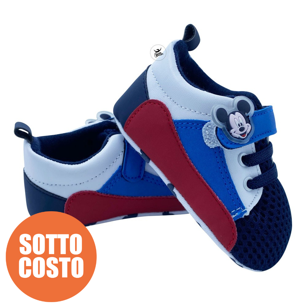 Baby Crib Shoes "Mickey Mouse"