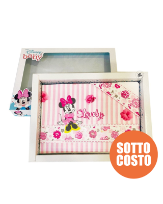 Set lenzuola "Lovely Minnie"