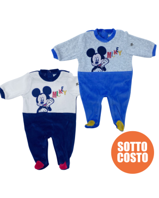 Winter newborn jumpsuit, "Mickey Mouse"