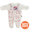 Tutina neonata ciniglia "Minnie star"
