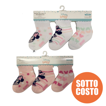 Kit calzini "Minnie", 3 paia