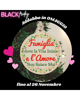 Promo Alert  -30% su TUTTO + OMAGGIO  fino al 5 Ottobre  - Specifica il nome a fine ordine nel campo "ULTERIORI INFORMAZIONI"