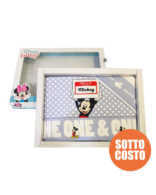 Set lenzuola "Hello Mickey"