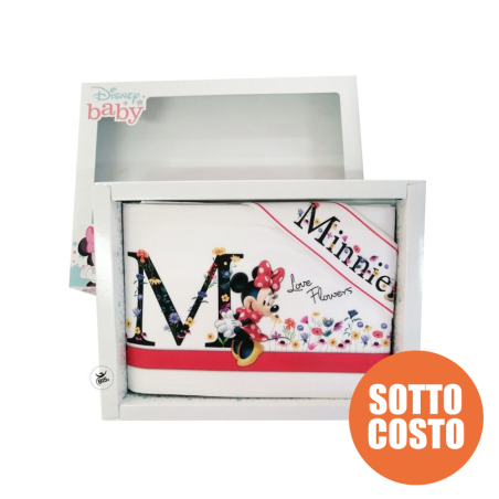 Set lenzuola "Minnie flowers"