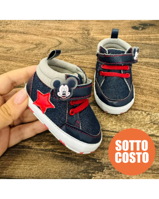 Mickey Mouse Baby Crib Shoes