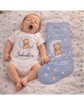 Calza + Body Personalizzato linea Bear on the Monn