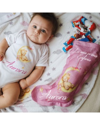 Calza + Body Personalizzato linea Bear on the Monn