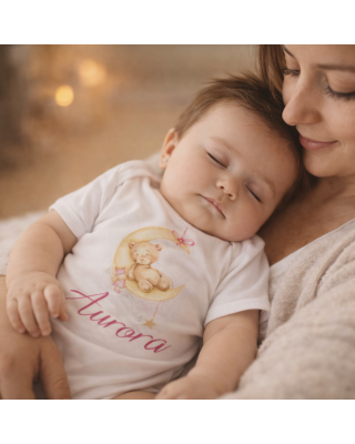 Body Bear on The Moon Personalizzabile