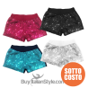 Shorts per neonate e bambine in paillette