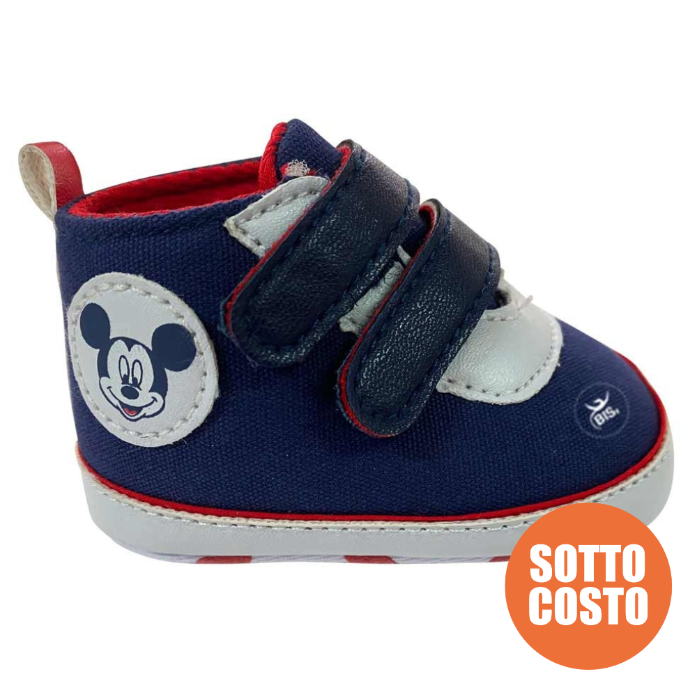 Scarpine da culla "Mickey Mouse"