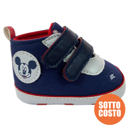 Scarpine da culla "Mickey Mouse"