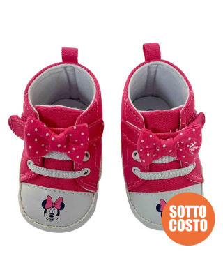 Scarpine "Minnie Pink" con fiocchetto