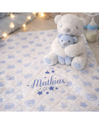 Newborn Blanket + Dudu toy set, to customize