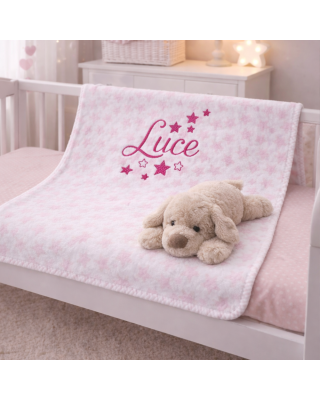 Newborn Blanket + Dudu toy set, to customize