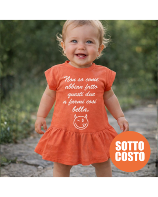 Abitino neonata "Piccola Peste"