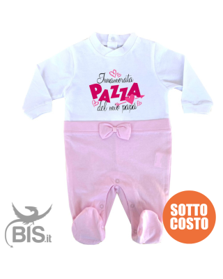 Newborn girl Elegant jumpsuit, to customize with name