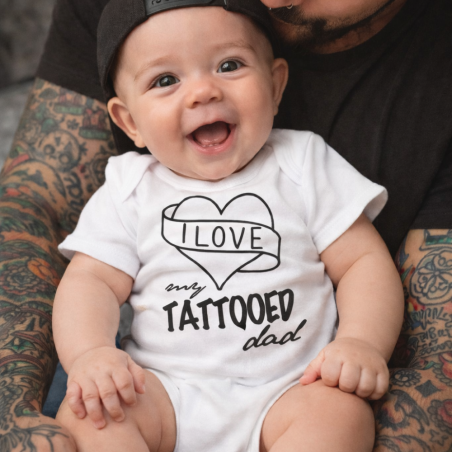 Body Neonato Cotone | Regalo Papà Tatuato e Amante dei Tatuaggi – bis.it