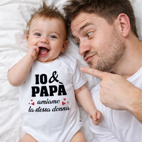 Body neonato con dedica per la mamma