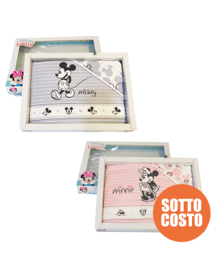 Set lenzuola  "Minnie/Topolino vintage"