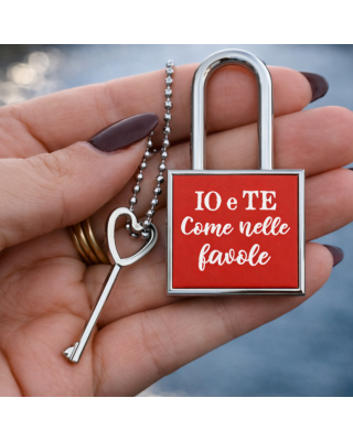 Lucchetto a Cuore “Ti Amo” – Regalo Romantico San Valentino